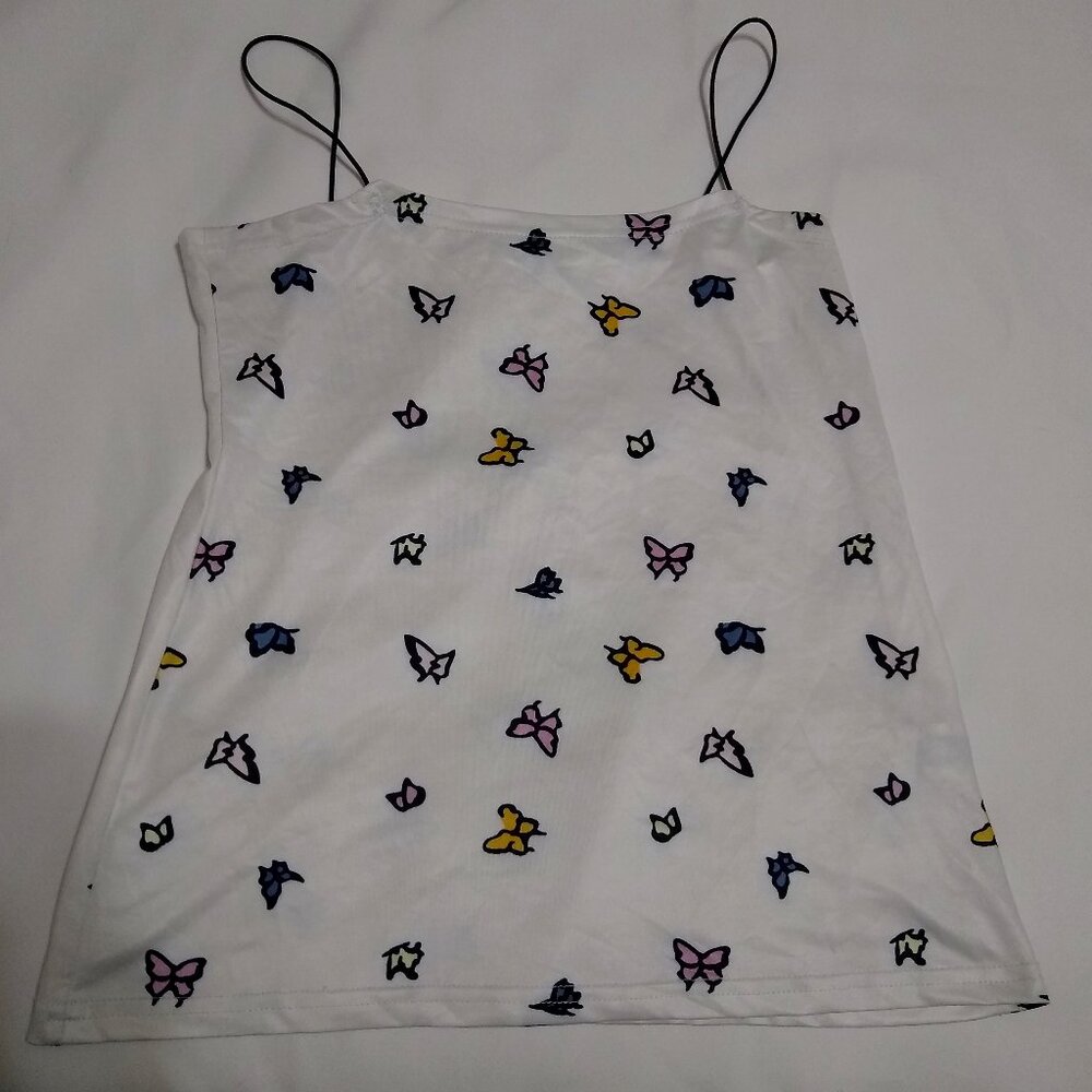 Butterfly Print Cami Top